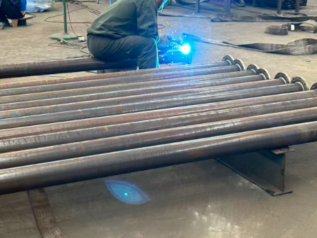 石河子20#无缝注浆管加工108*6钢花管棚管